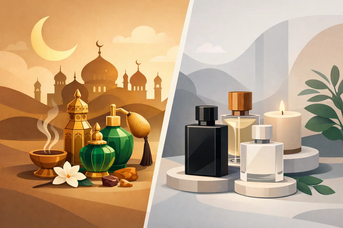 Perfume árabe versus nicho: qual combina com você?