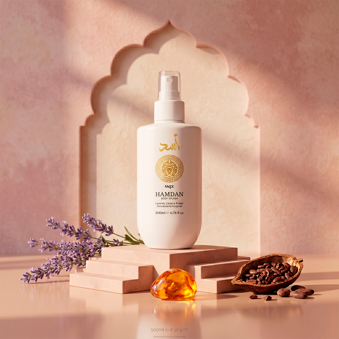 Mahra, Hamdan, Ahmed e Zayed - Kit 6 Body Splash Desodorante Colônia 200ml