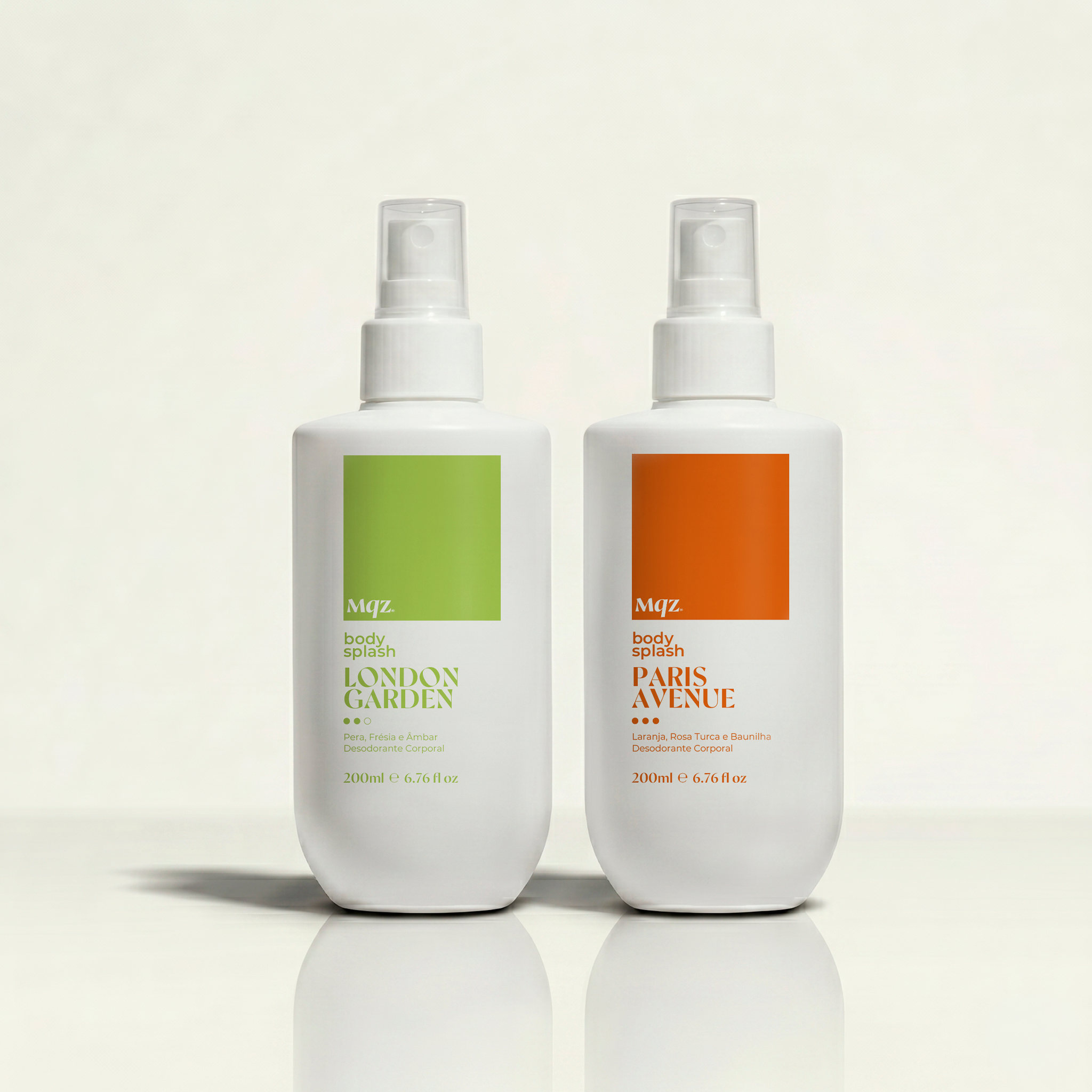 Paris Avenue e London Garden - Kit 2 Body Splash Desodorante Colônia 200ml