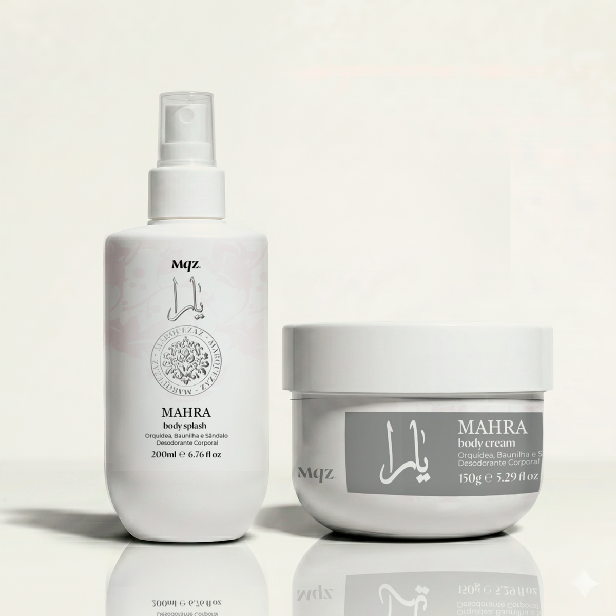Mahra - Kit Body Cream e Body Splash Desodorante