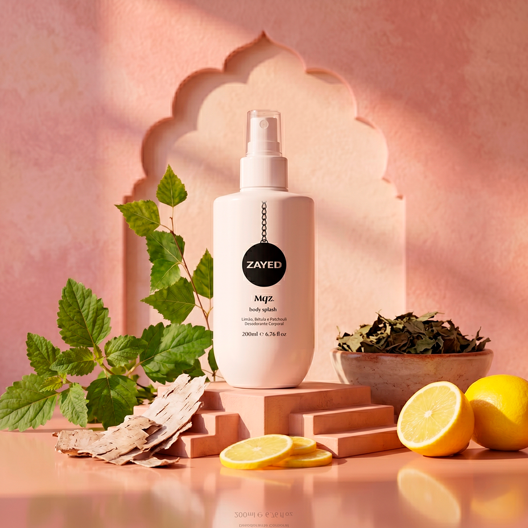 Mahra, Hamdan, Ahmed e Zayed - Kit 6 Body Splash Desodorante Colônia 200ml