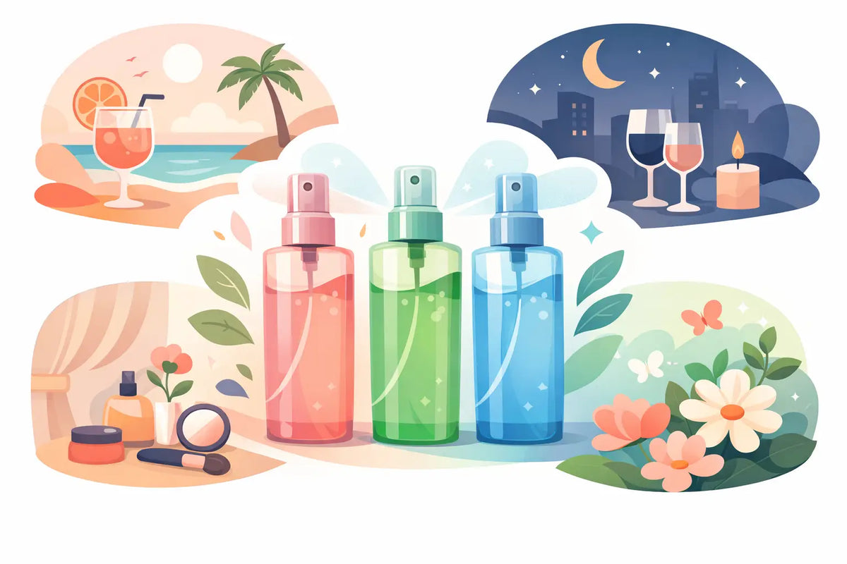 Melhores body splashes para cada ocasião