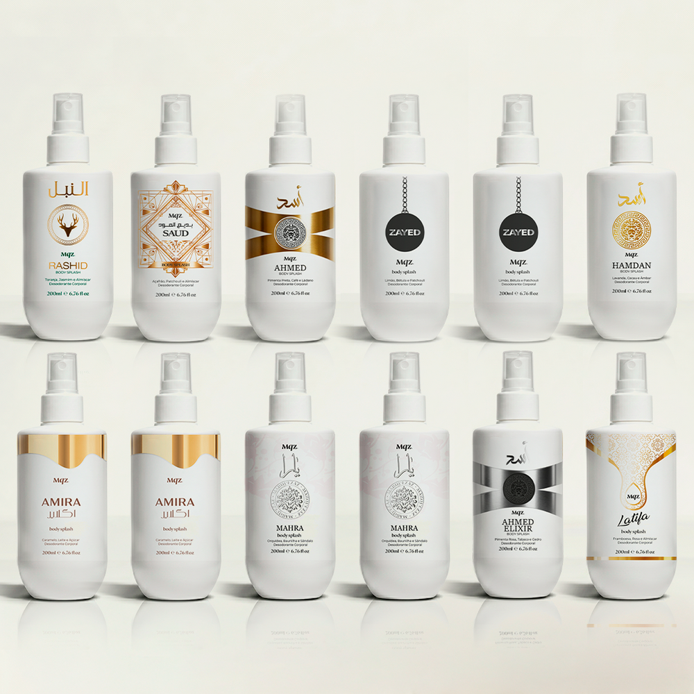 Kit 12 Body Splash Árabes