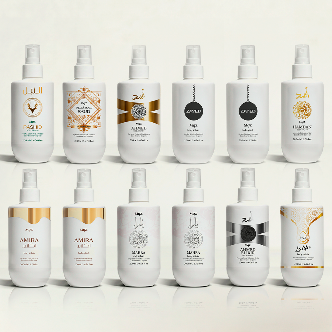 Kit 12 Body Splash Árabes