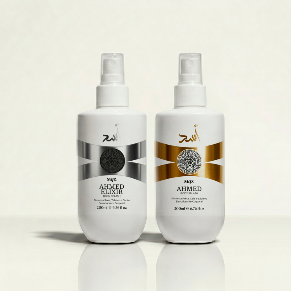 Ahmed e Ahmed Elixir - Kit 2 Body Splash Desodorante Colônia 200ml