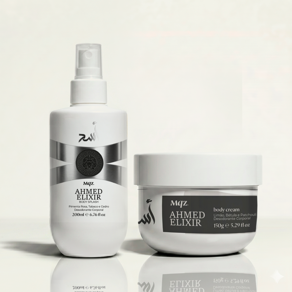 Ahmed Elixir - Kit Body Cream e Body Splash Desodorante