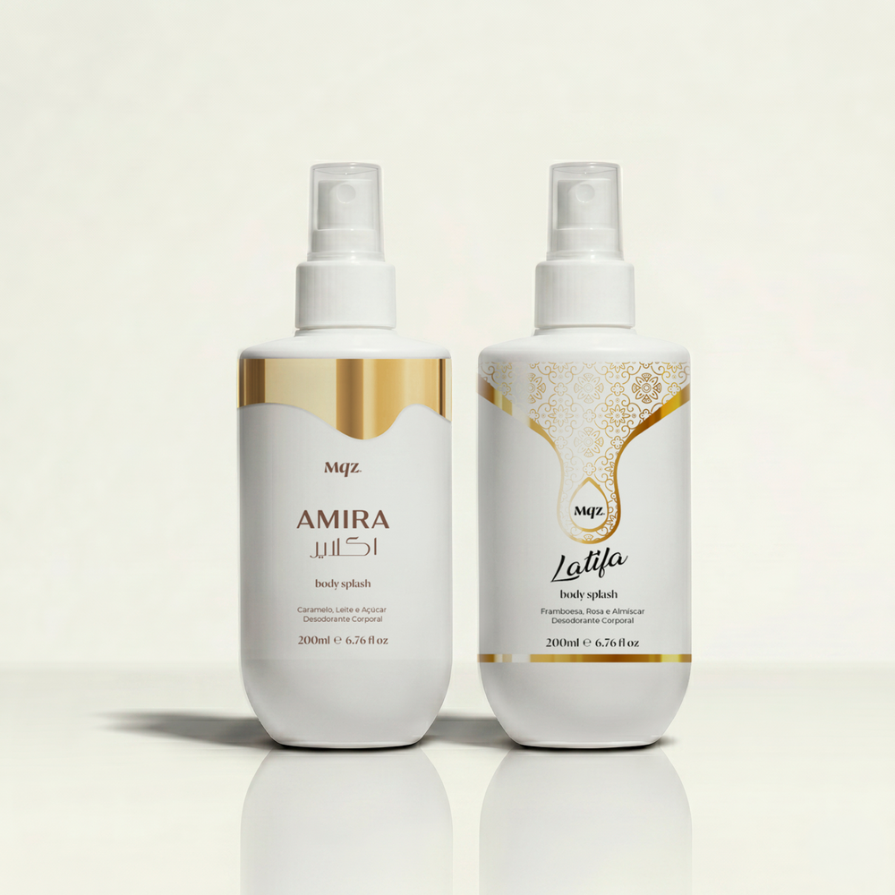 Amira e Latifa - Kit 2 Body Splash Desodorante Colônia 200ml