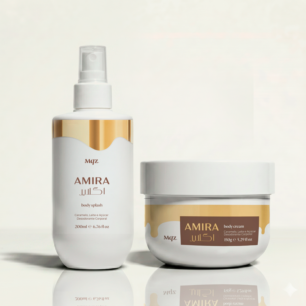 Amira - Kit Body Cream e Body Splash Desodorante