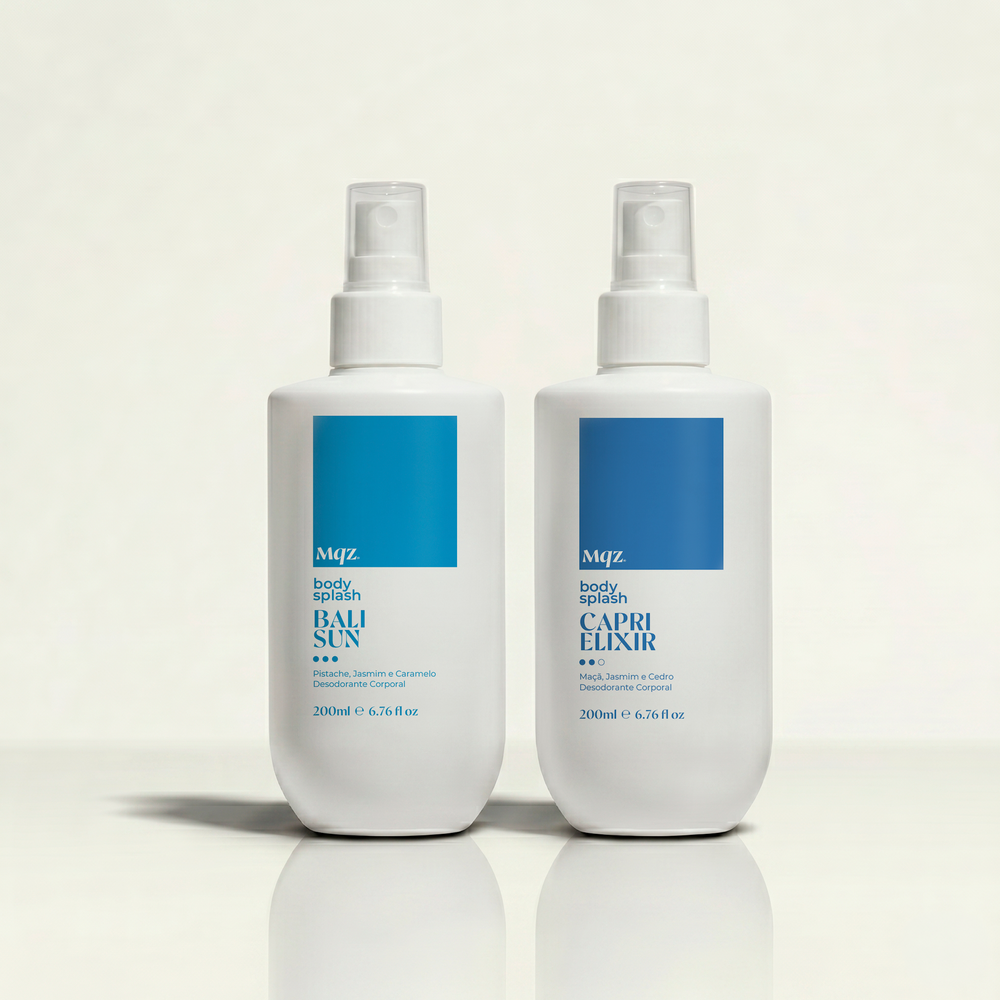 Bali Sun e Capri Élixir - Kit 2 Body Splash Desodorante Colônia 200ml