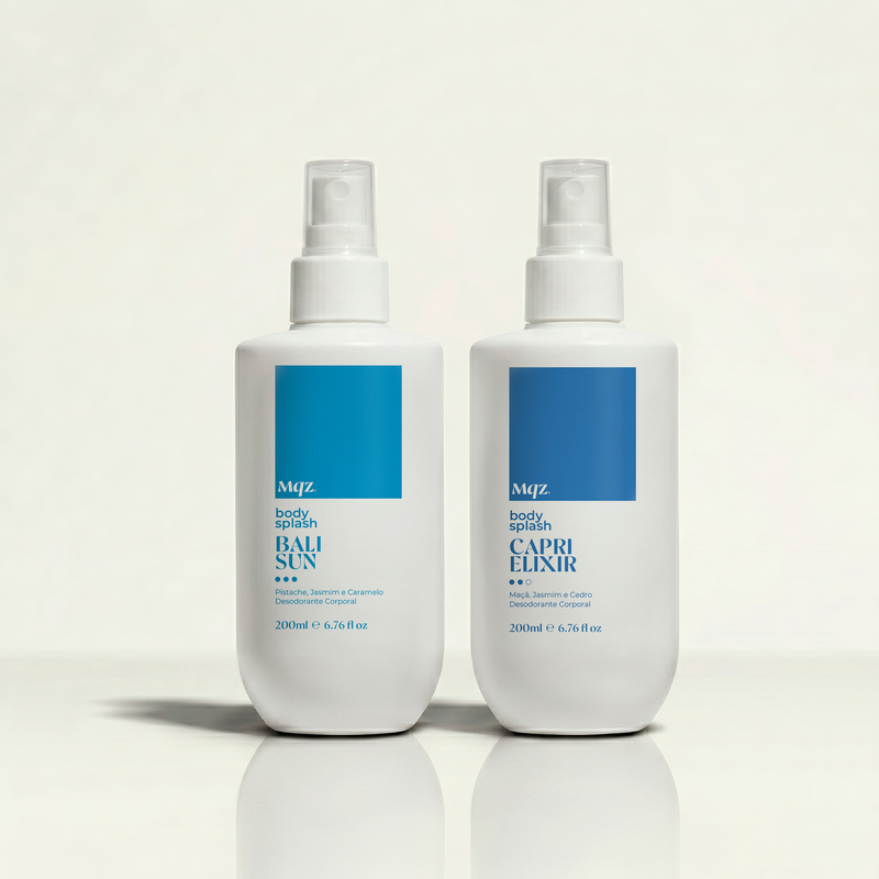 Bali Sun e Capri Élixir - Kit 2 Body Splash Desodorante Colônia 200ml