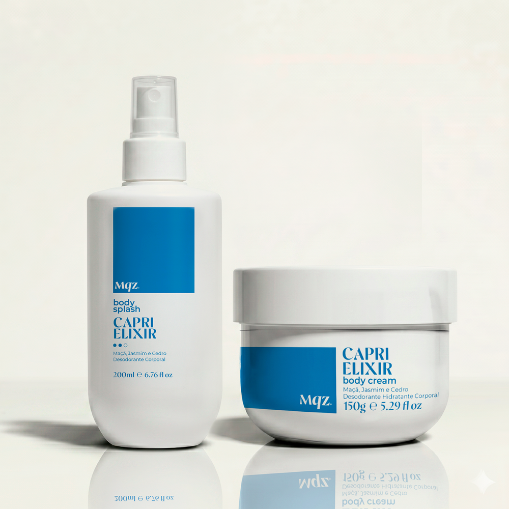 Capri Élixir - Kit Body Cream e Body Splash Desodorante