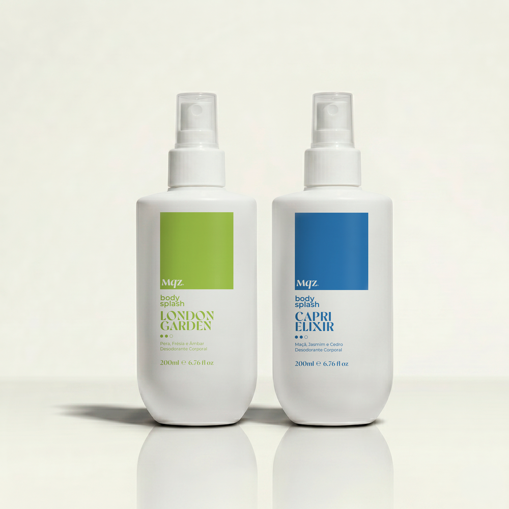 Capri Élixir e London Garden - Kit 2 Body Splash Desodorante Colônia 200ml