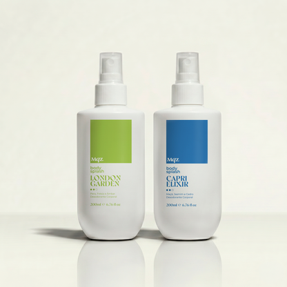 Capri Élixir e London Garden - Kit 2 Body Splash Desodorante Colônia 200ml