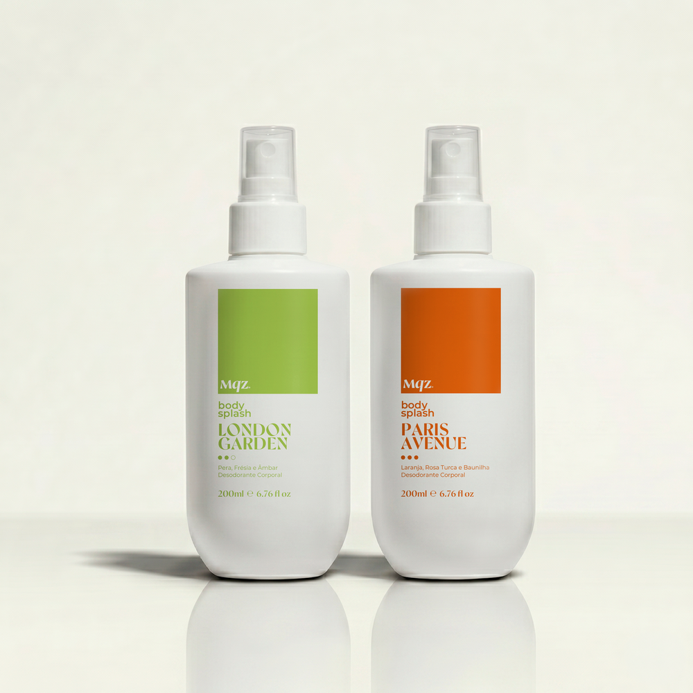 Paris Avenue e London Garden - Kit 2 Body Splash Desodorante Colônia 200ml