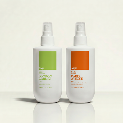 Paris Avenue e London Garden - Kit 2 Body Splash Desodorante Colônia 200ml
