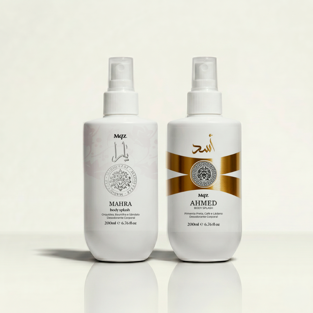 Mahra e Ahmed - Kit 2 Body Splash Desodorante Colônia 200ml