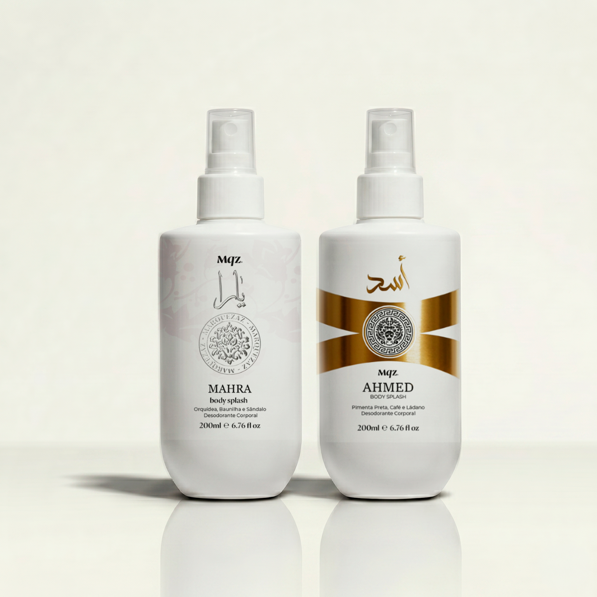 Mahra e Ahmed - Kit 2 Body Splash Desodorante Colônia 200ml
