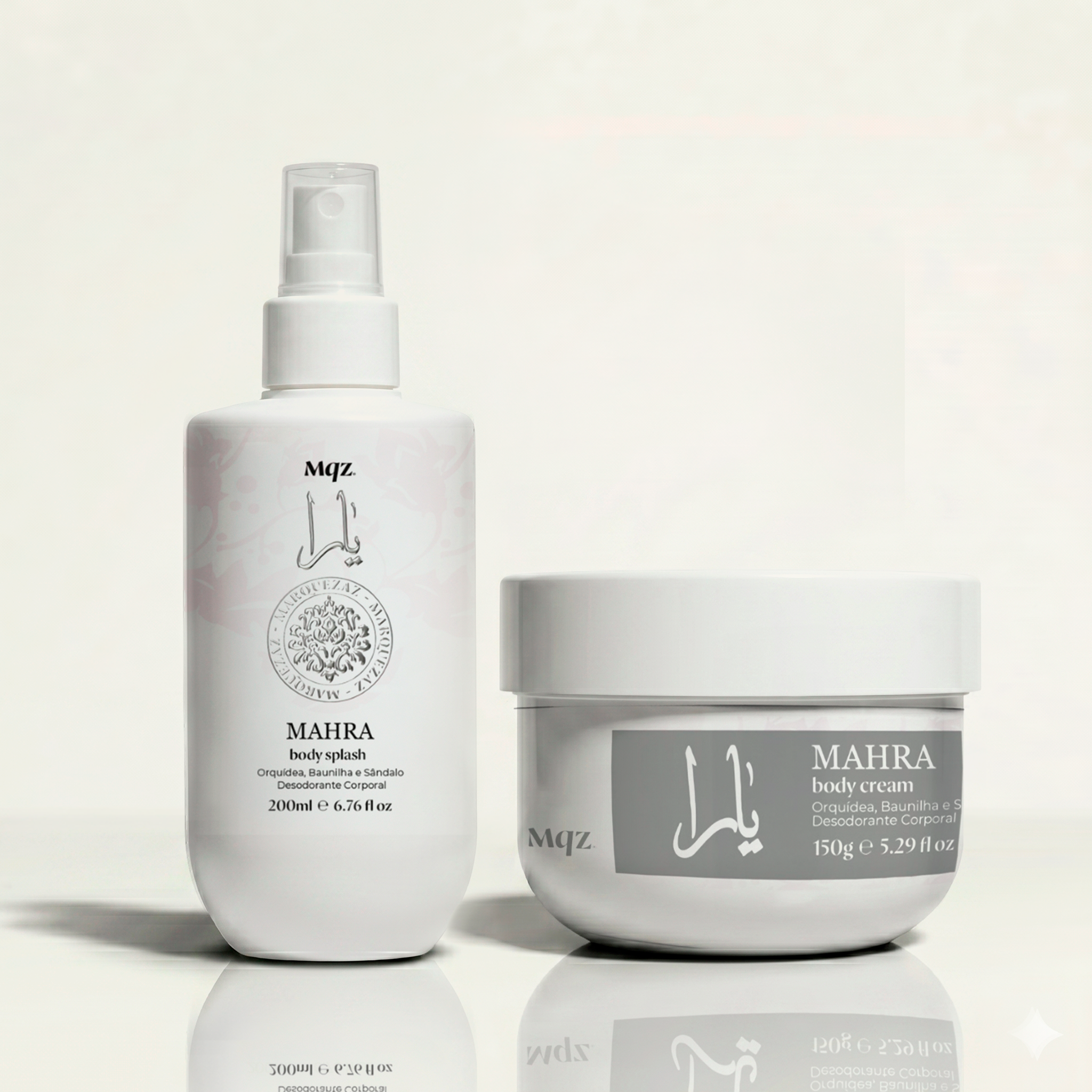 Mahra - Kit Body Cream e Body Splash Desodorante