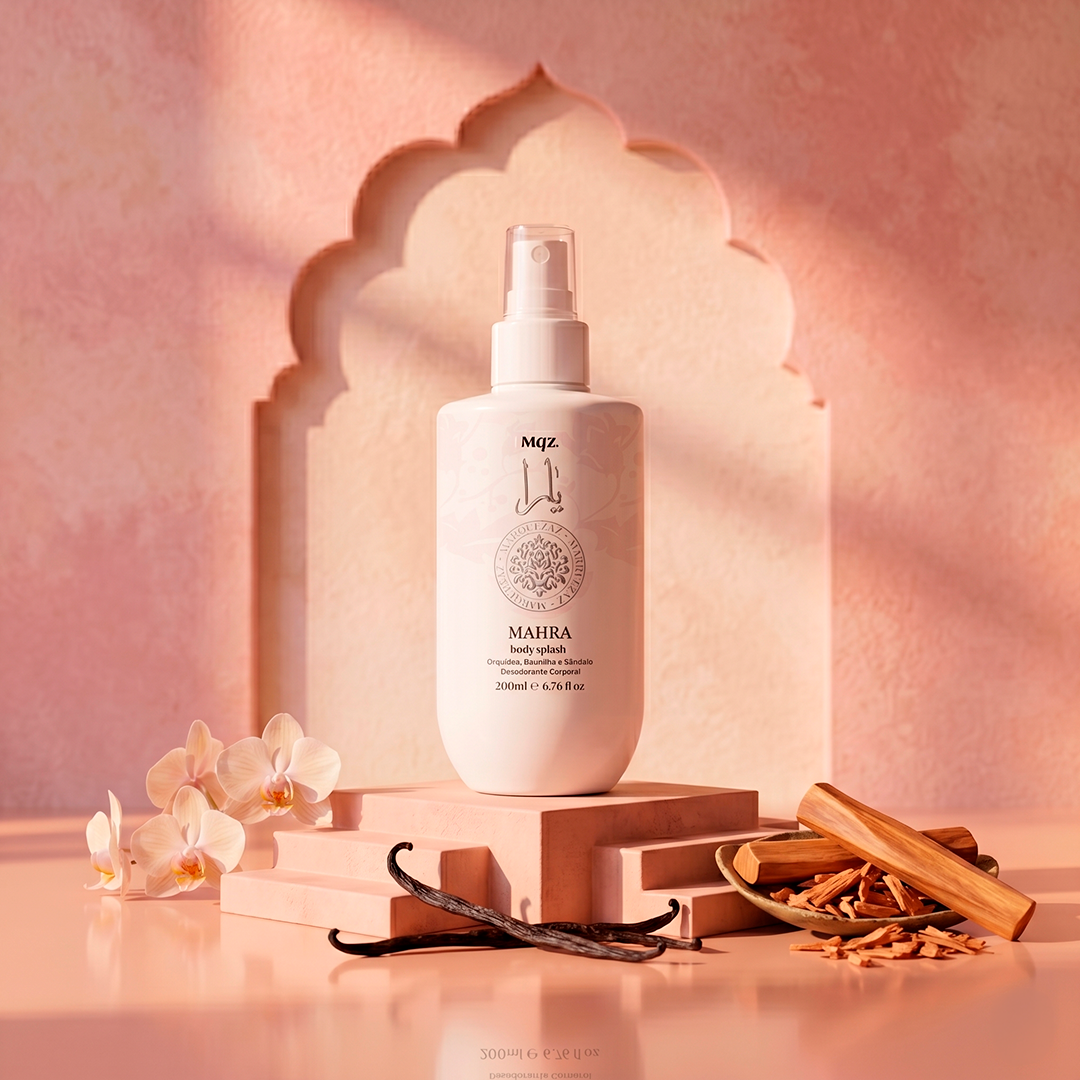 Mahra, Amira, Latifa, Hamdan, Ahmed, Ahmed Elixir, Zayed, Saud e Rashid – Kit 9 Body Splash Árabes
