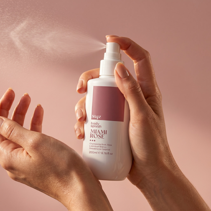 Miami Rose - Kit Body Cream e Body Splash Desodorante