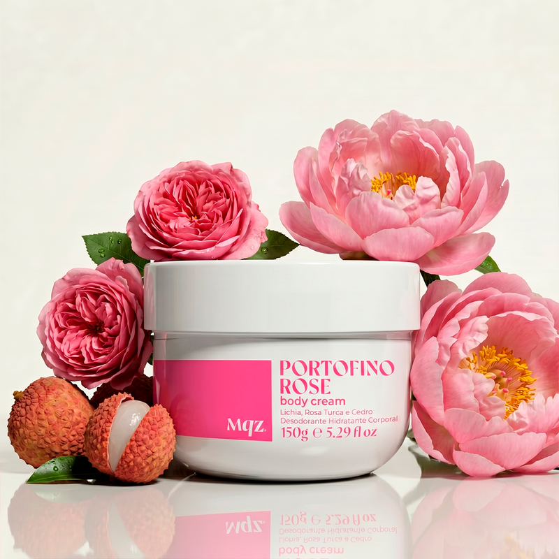 Portofino Rose -  Body Cream Desodorante Hidratante 150g
