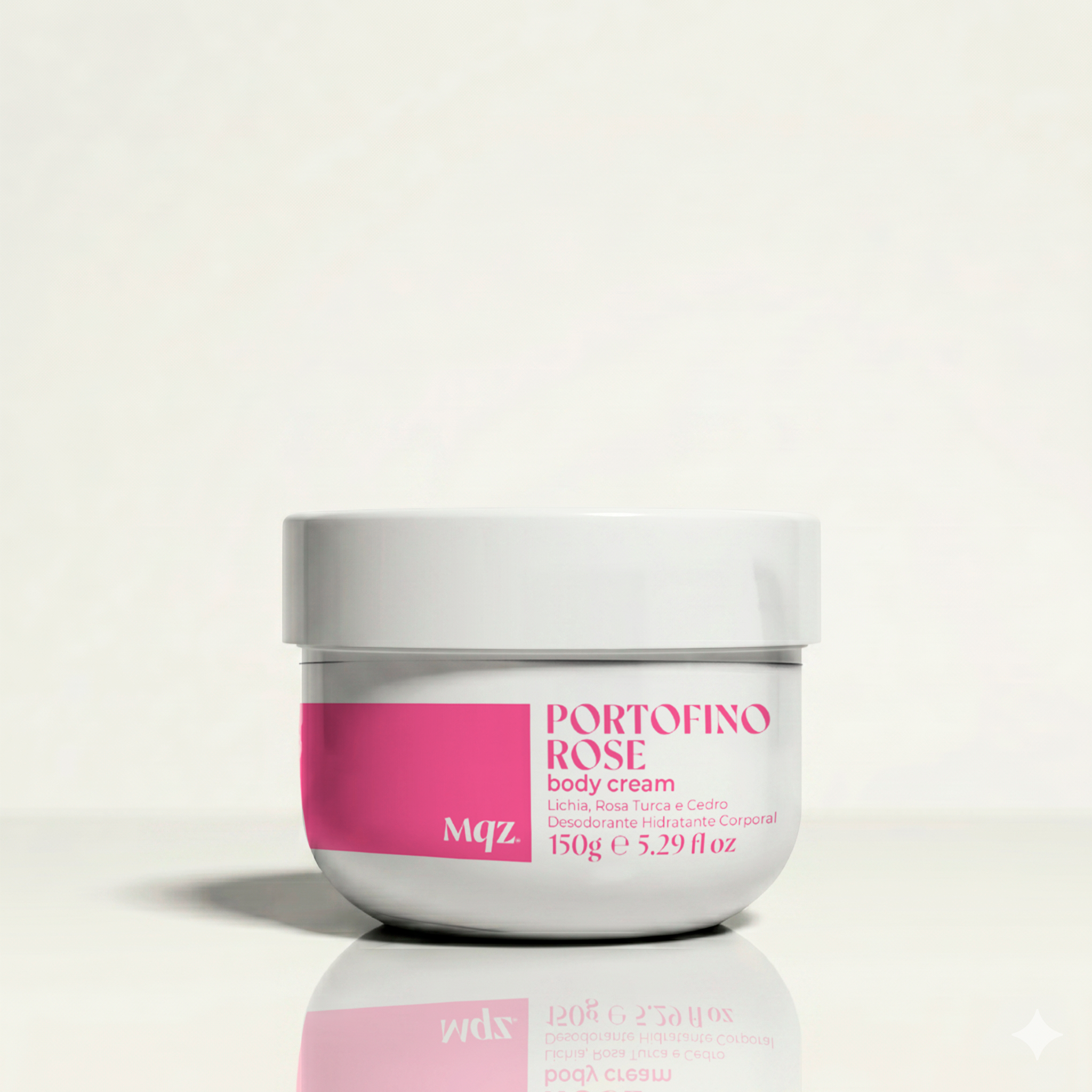 Portofino Rose - Kit Body Cream e Body Splash Desodorante 200ml