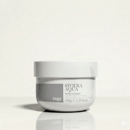 Riviera Aqua - Kit Body Cream e Body Splash Desodorante