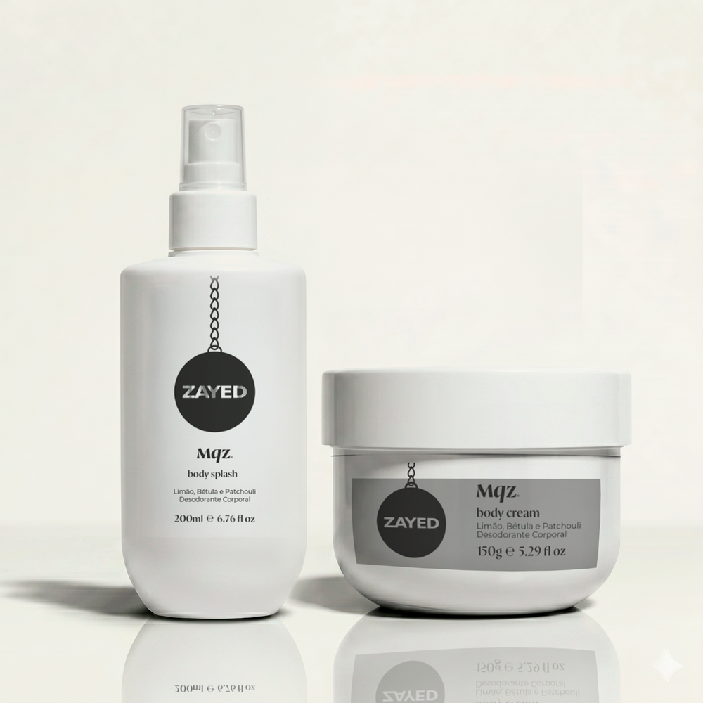 Zayed - Kit Body Cream e Body Splash Desodorante