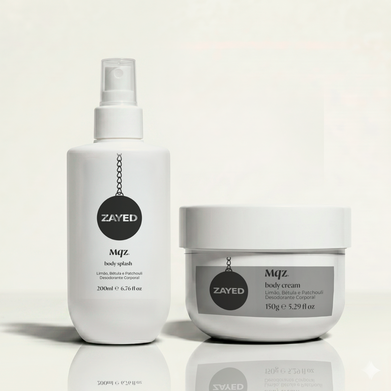 Zayed - Kit Body Cream e Body Splash Desodorante