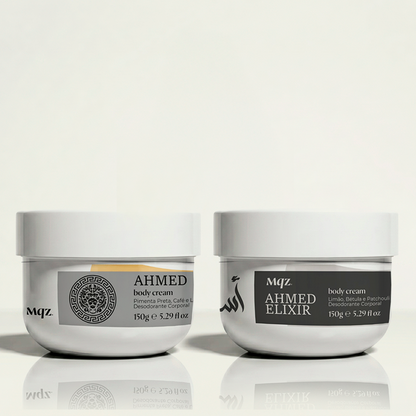 Ahmed e Ahmed Elixir - Kit 2 Body Cream Desodorante Hidratante 150g