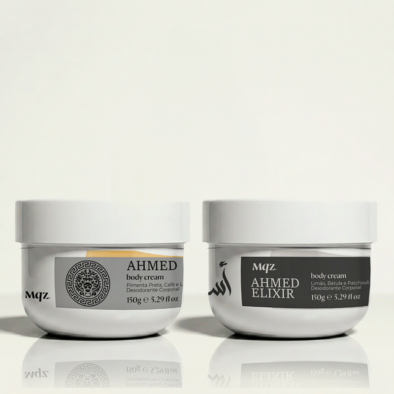 Ahmed e Ahmed Elixir - Kit 2 Body Cream Desodorante Hidratante 150g