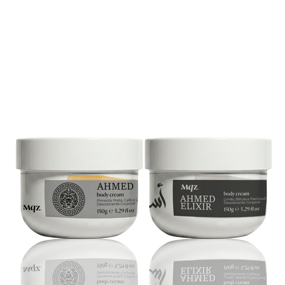 Ahmed e Ahmed Elixir - Kit 2 Body Cream Desodorante Hidratante 150g