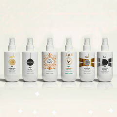 Zayed, Saud, Hamdan, Rashid, Ahmed e Ahmed Elixir -  Kit 6 Body Splash Desodorante Colônia 200ml