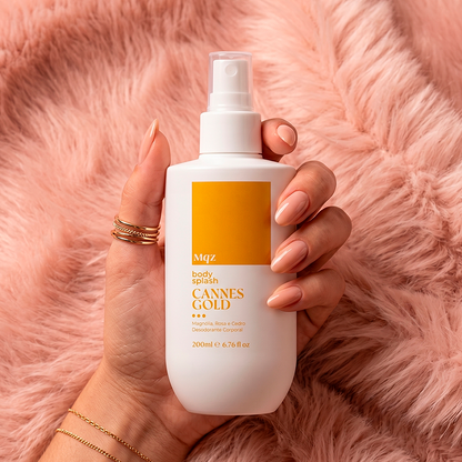 Miami Rose, Cannes Gold - Kit 2 Body Splash Desodorante Colônia 200ml