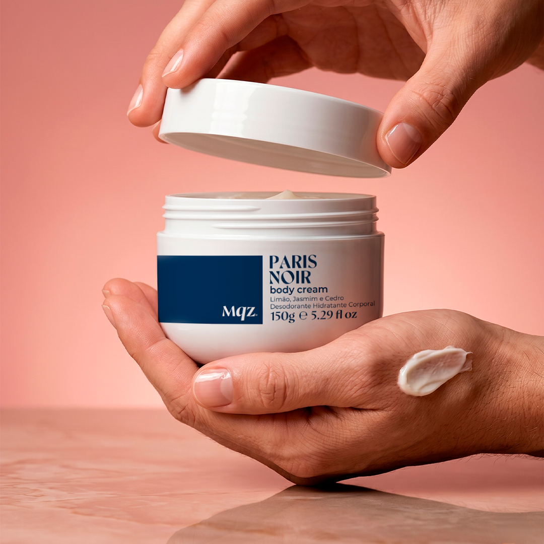 Paris Noir - Body Cream Desodorante Hidratante 150g