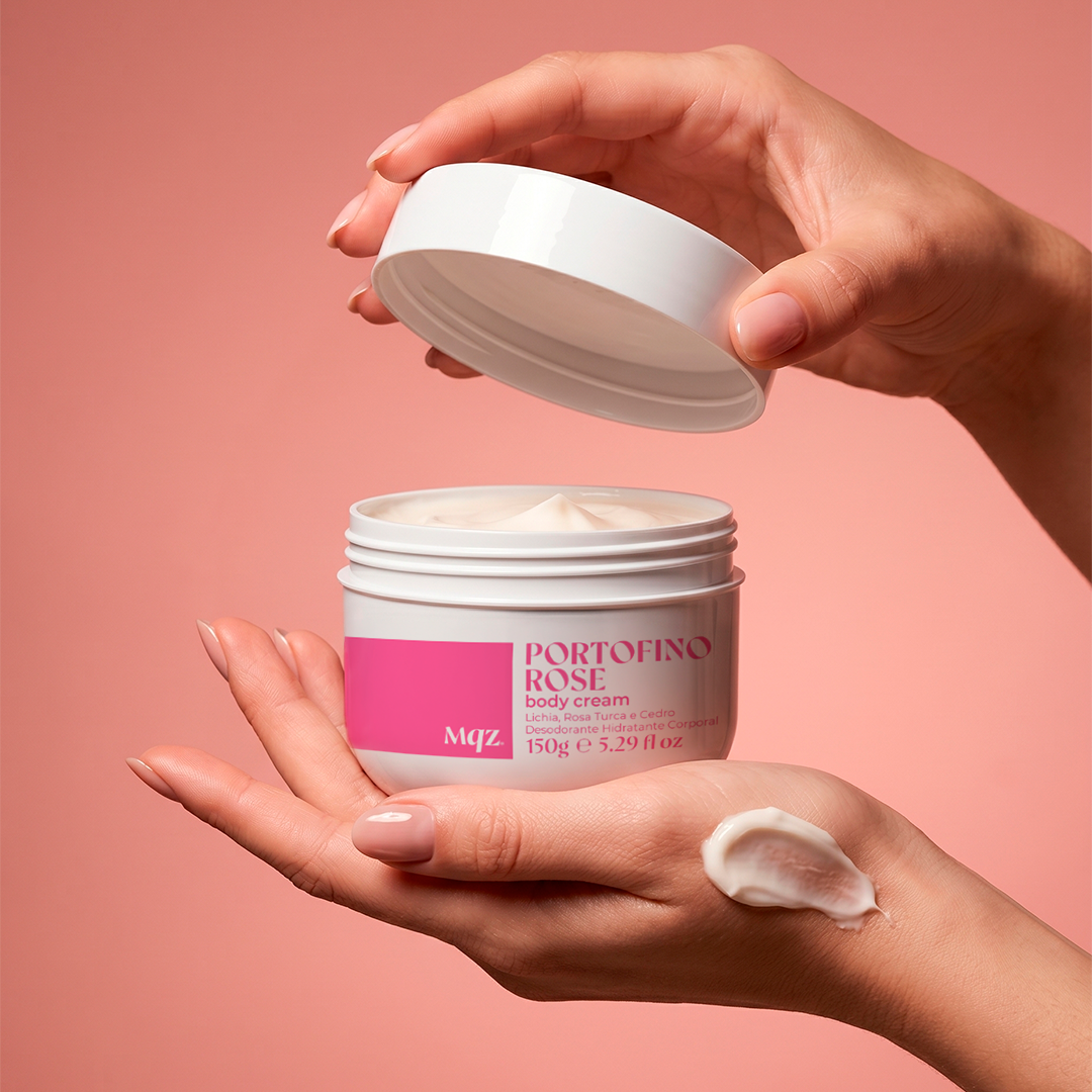 Portofino Rose -  Body Cream Desodorante Hidratante 150g