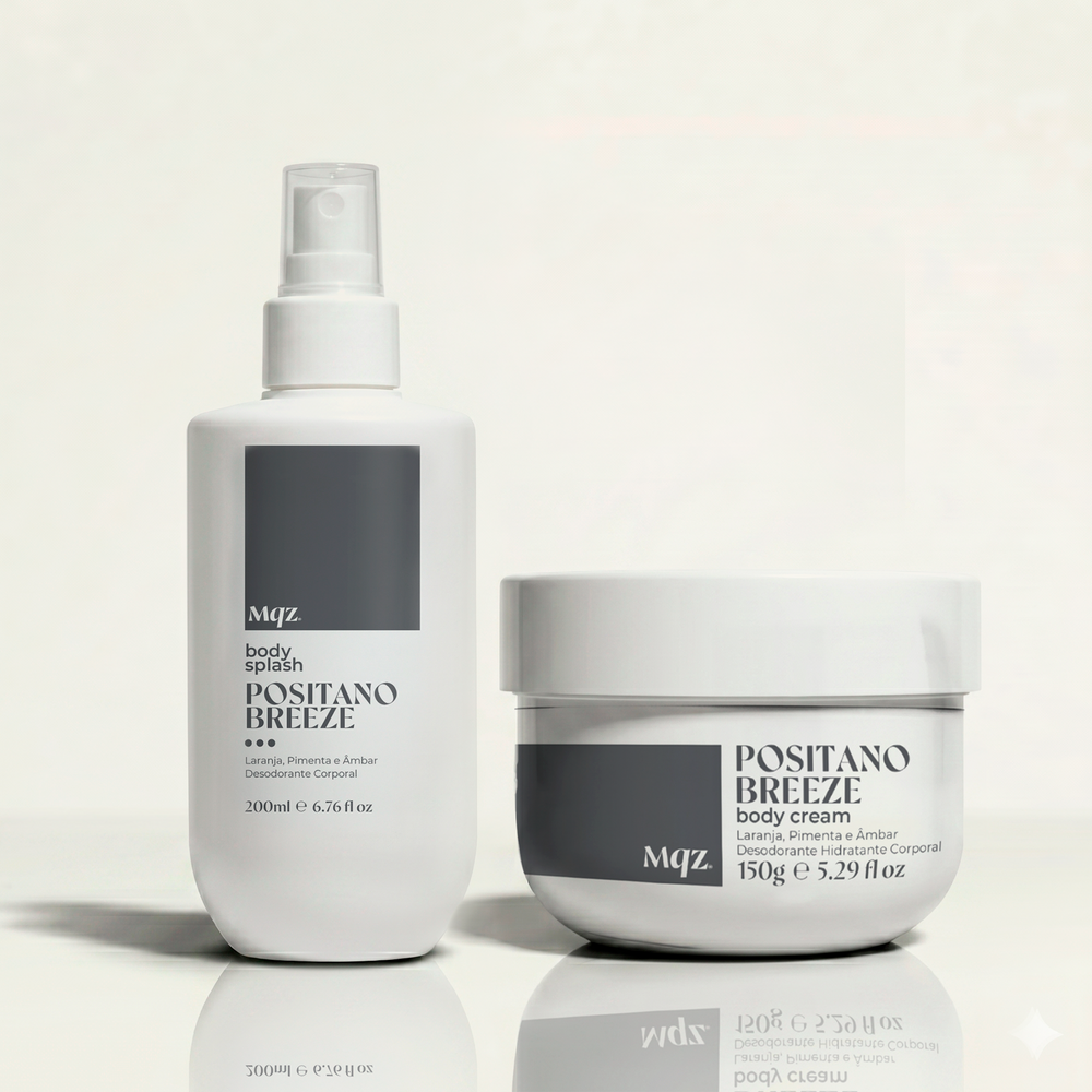 Positano Breeze - Kit Body Cream e Body Splash Desodorante